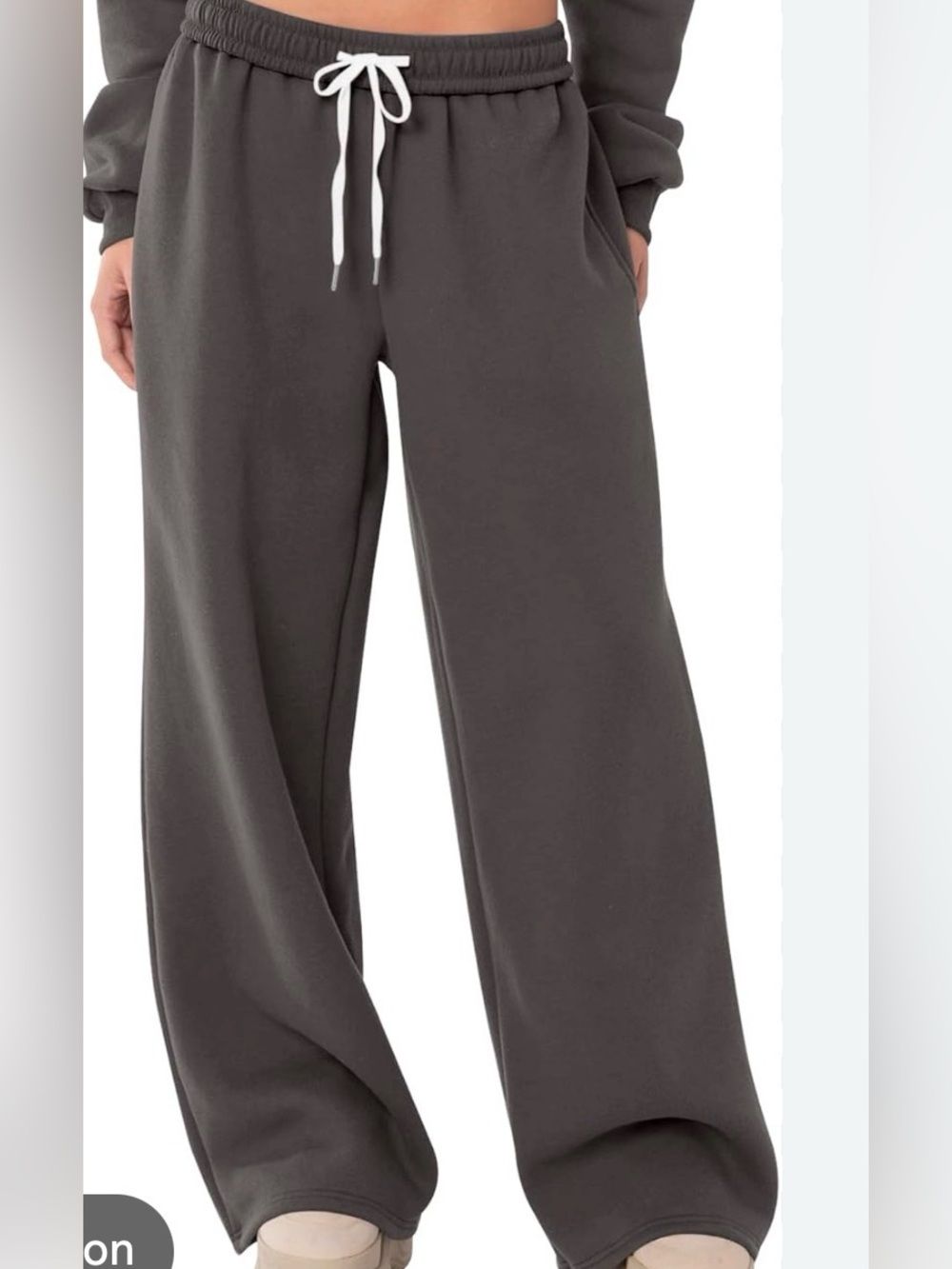 April Kiss, Size S, Cotton Mix Sweat Pants, Nwt In Brown